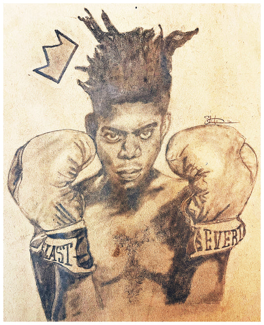 "King Of The Crown" (Basquiat)