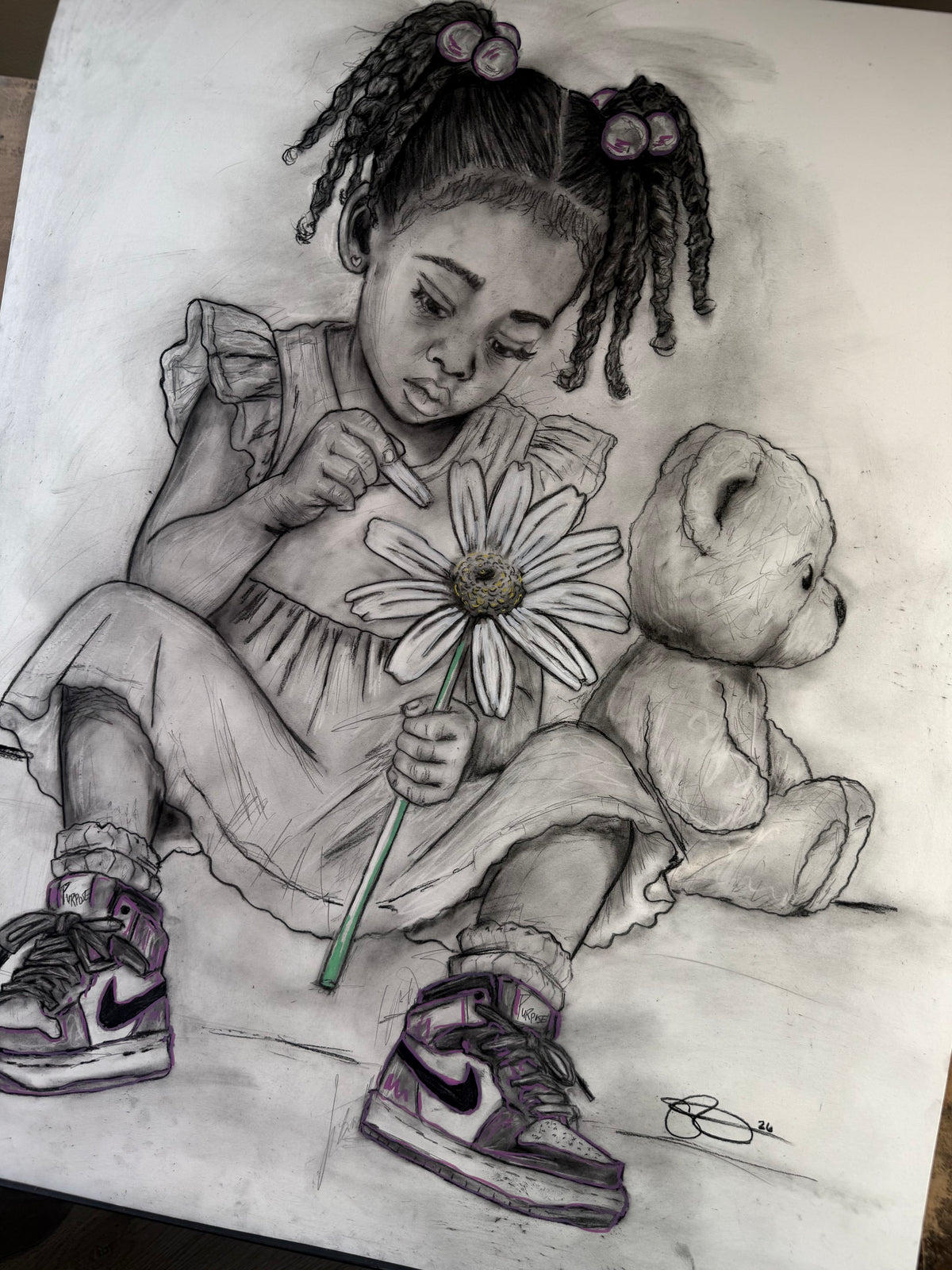 The Equation + While She Blooms - Originals Artwork Collection